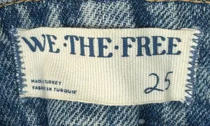 We The Free Free People Women's High-Rise Wide Leg Carpenter Jeans thumbnail 2