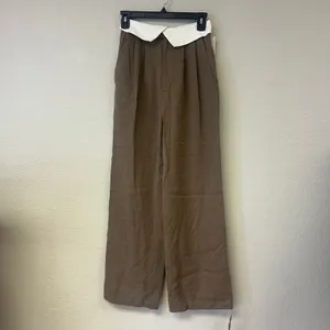 Reformation Stevie High Rise Pant Beige Taupe NWT 0P thumbnail 4