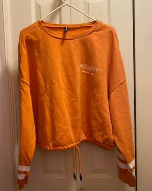 Sacramento Cinch Bottom Pullover Orange Size XL thumbnail 1