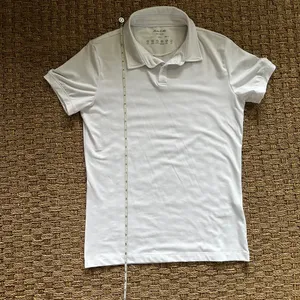 mens small white golf polo shirt thumbnail 6