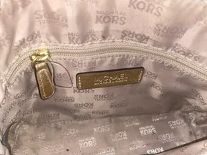 Michael Kors Gold Purse thumbnail 4