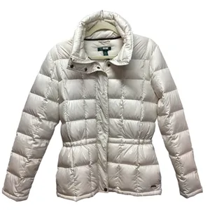 Lauren Ralph Lauren down puffer jacket Off white. Size Large thumbnail 3