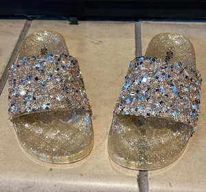 Weeboo Glitter Jelly Slides Size 7 thumbnail 1