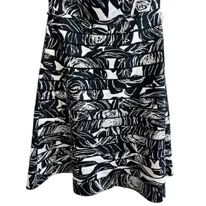 White House Black Market Floral Strapless Tiered Rose Print Mini‎ Dress Size 4 thumbnail 10