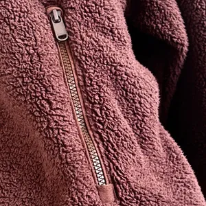EUC Athleta Tugga Fleece Zip Front Jacket Brown Size 3X thumbnail 8