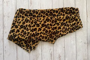 Meg&Lilly Women’s L/G Leopard Animal Print Fleece Fuzzy Pajama Pants Pjs Large thumbnail 1