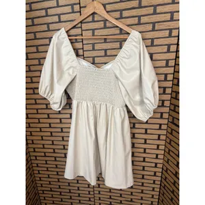 Arula Cream Faux Leather Dress Size X (‎ XL) thumbnail 2