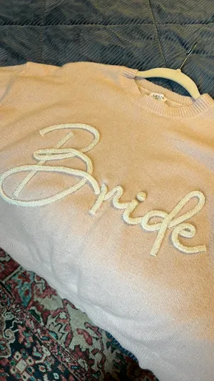 Pink Lily Bride Sweater thumbnail 1