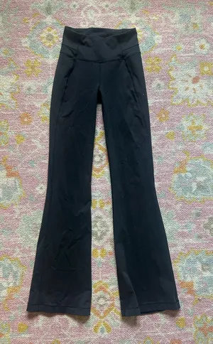 Lululemon Flare Leggings Black thumbnail 1