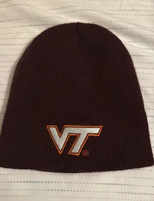 Virginia Tech beanie Red thumbnail 1