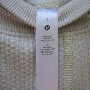 Lululemon Womens Engineered Warmth Jogger Pants Vapor White thumbnail 14