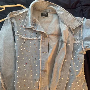 Morgan Wallen Jean Jacket Blue Size XL thumbnail 1
