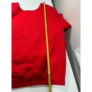 Red Tampa‎ Bestie Graphic Sweatshirt Distressed Neckline thumbnail 5