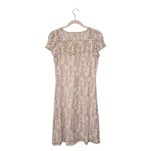 Sundance Ivory Lace Flare Dress Size S thumbnail 4