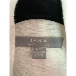 Jana ribbed oatmeal long open cardigan size m White Size M thumbnail 3