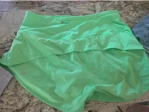 Neon Green Lululemon Speed Ups 2.5” thumbnail 2