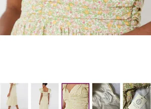 Tuckernuck Floral Hyacinth House Dress thumbnail 3