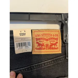 Levi’s Ribcage Bell Flare Leg Jeans in Black Size 39x32 NWT! thumbnail 11