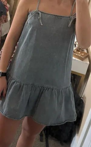 Jean Mini Dress Blue thumbnail 1