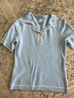 A New Day Polo Sweater Top thumbnail 1