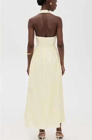 Calianna Midi Dress White thumbnail 2