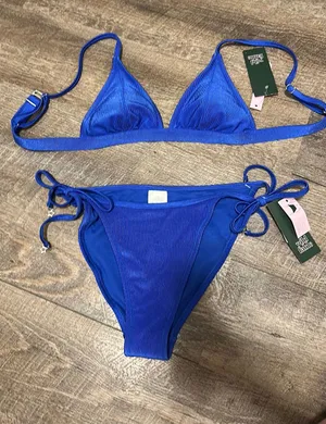 Wild Fable Blue Bikini Set Small thumbnail 1