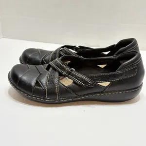 Clarks Women's Ashland Spin Q Leather Slip-on Loafers Shoes Size 8M thumbnail 5