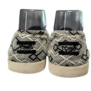 TOMS Black Diamond Jacquard Rubber Sole Womens Classic Slip-On Casual Shoes‎ 8 thumbnail 4