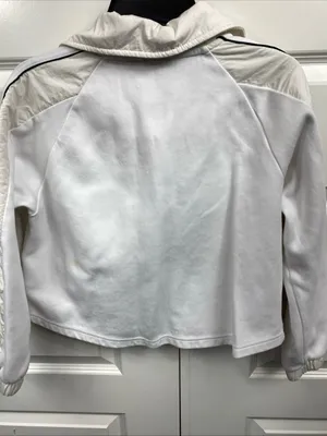 PUMA Jacket Womens BMW Motorsport Full Zip Pockets Racing Crop XS White Extra S thumbnail 5