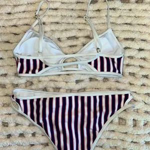 lspace red white blue bikini set thumbnail 3