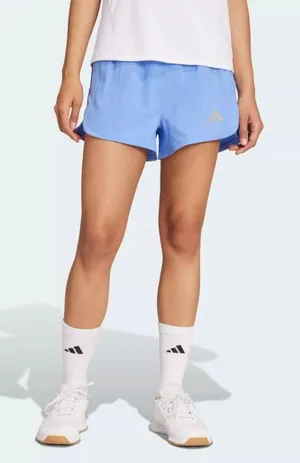 Adidas Women's Racer Pacer Woven Shorts in Blue Fusion size XS NWT thumbnail 1