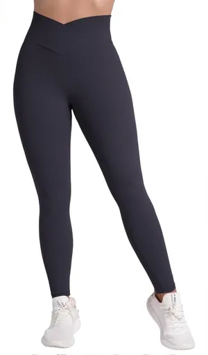 Womens Black Butt Lifting Leggings thumbnail 1