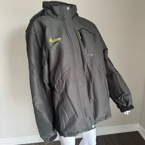 MOERDENG Waterproof Ski Jacket Warm Winter Snow Mountain Windbreaker Jacket Gray Size XL thumbnail 5