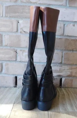 St. John's Bay Womens Douglas Riding Boots Block Heel Size: 7 1/2M thumbnail 3