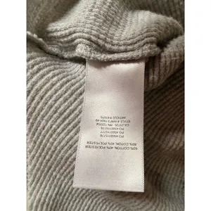 Aritzia Tna Thermal Waffle Knit Cowl Neck Top Grey Curved Hem Long Sleeve XS thumbnail 8