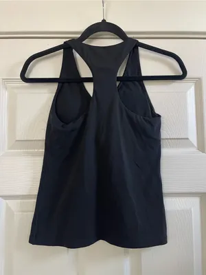 OFFLINE By Aerie Women’s Real Me Low Key Racerback Tank Top Black Size S thumbnail 4