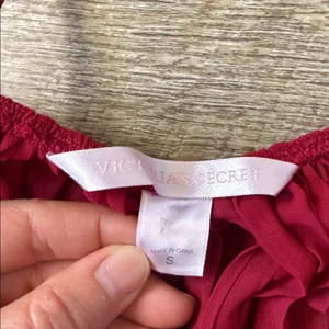 Victoria’s Secret Red Babydoll Chemise Size Small thumbnail 2