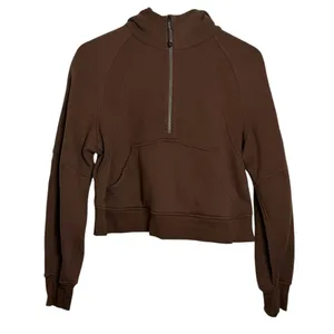 Lululemon Scuba Oversized Half-Zip Hoodie Java thumbnail 2