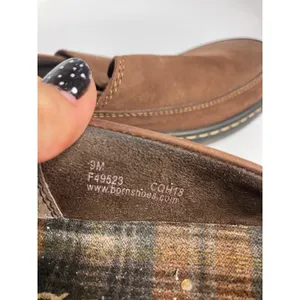 Born Loafers Womens 9 Brown Good Leather Slip On Comfort F49523 thumbnail 8