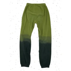 Aviator Nation Dip Dye Sweatpants Green Nature Two Tone Lounge Pants Size S thumbnail 2