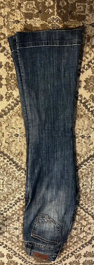 Rock And Roll High Rise Trouser Blue Size 25 thumbnail 2