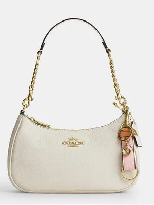 Trigger Snap Bag Charm Signature Canvas With Tea Rose Charm thumbnail 2