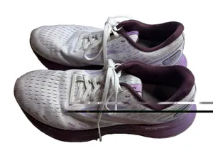Brooks Glycerin 20 Women's Size 10.5 B White Purple Running Sneaker Shoes thumbnail 1
