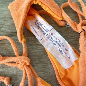 Nessy swimwear terry cloth bikini bottom thumbnail 5