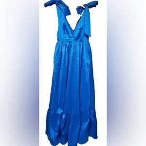 LULU's Sexy Elegant Prom Wedding Formal Event Chic Aline Maxi Gown NWOT thumbnail 5