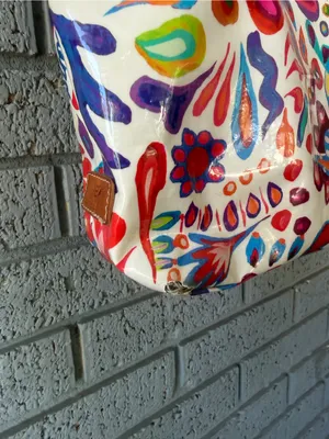 Consuela White Swirly Legacy Market Tote thumbnail 3