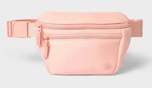 Premium Belt Bag Blush - All In Motion™: Water-Resistant Knit Fanny Pack thumbnail 1