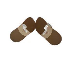 NOW Made in Italy Shoes Women 7 Ivory Rhinestone Perforated Leather Mule Slides‎ thumbnail 9