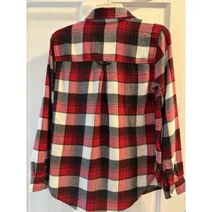 American Eagle Outfitters Ahh-mazingly Soft Flannel Classic Fit XS Red thumbnail 2
