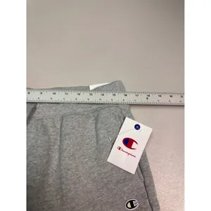 Champion Womens Iconic Puddle Pant Wide Leg Sweatpants Light Grey Heather L thumbnail 5